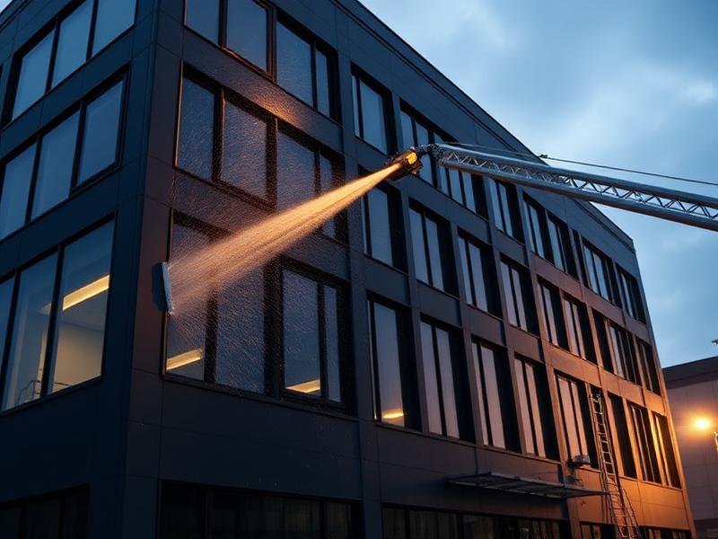 4-story facade restored without a single closed workday