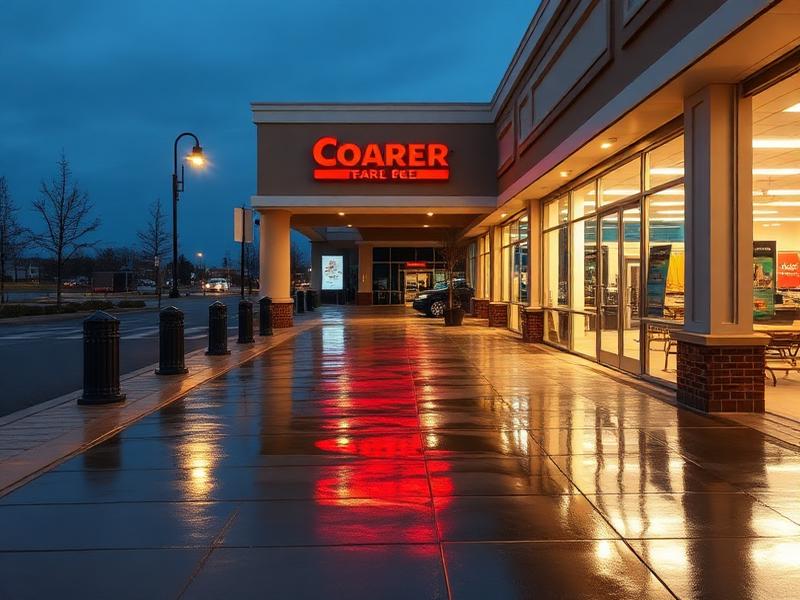 Spotless storefront ready for new-tenant walkthrough